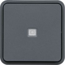cubyko Inter VV à voyant associable gris IP55 (WNA002)