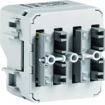 Cubyko interrupteur KNX filaire 2 entrées, associable, IP55 (WNT302)