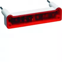 Cubyko lampe rouge sign. 250V (WUZ695)