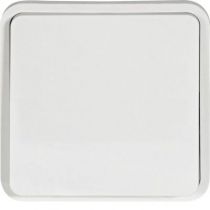 cubyko Poussoir 1O/1F associable blanc IP55 (WNA022B)