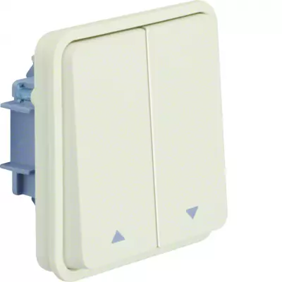 cubyko Poussoir volet-roulant associable blanc IP55 (WNA301B)