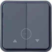 cubyko Poussoir volet-roulant associable gris IP55 (WNA301)