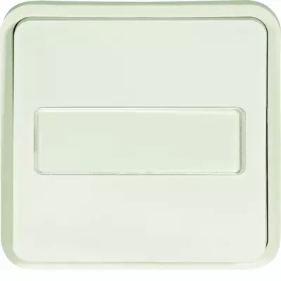cubyko Prise 2P+T avec porte-�tiquette associable blanc IP55 (WNA104B)