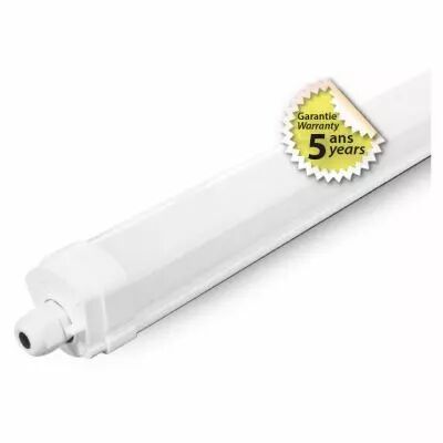danube etanche led int 1555mm 50w 4000k ip65 ik08 tra connect 5ans(x6) (150151)