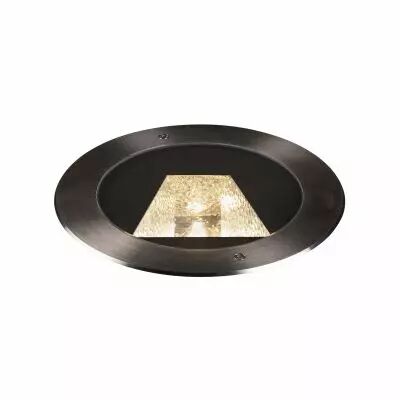 DASAR� 270, encastr� de sol ext�rieur, asym�trique, noir, LED, 30W, 3000K, IP65/IP67, collerette inox 316 (1002893)
