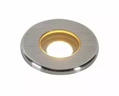 DASAR� 370, encastr� de sol ext�rieur, rond, inox bross�, LED, 2W, 3000K, IP67, inox 316 (233540)