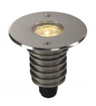 DASAR® 920, encastré de sol extérieur, inox brossé, LED, 5,5W, 3000K, IP67, collerette inox 316 (233520)