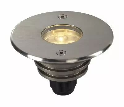 DASAR� 920, encastr� de sol ext�rieur, inox bross�, LED, 7W, 3000K, IP67, collerette inox 316 (233500)