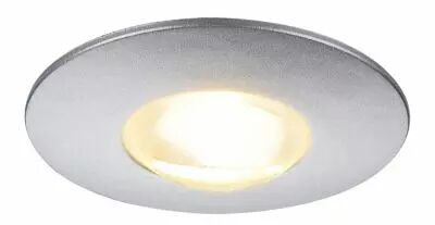 DEKLED, encastr� de plafond ou mural int�rieur, gris argent, LED, 1W, 3000K (112242)
