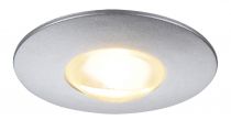 DEKLED, encastré de plafond ou mural intérieur, gris argent, LED, 1W, 3000K (112242)