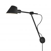 design for the people-applique murale - stay - aluminium - noir -  e27 (2020455003)