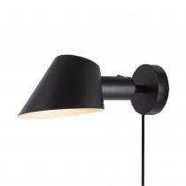 design for the people-applique murale - stay short - aluminium - noir -  e27 (2220381003)