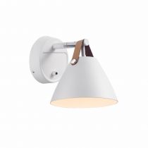 design for the people-applique murale - strap 15 - métal - blanc -  gu10 (84291001)