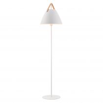 design for the people-lampadaire - strap - métal - blanc -  e27 (46234001)
