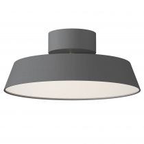 design for the people-plafonnier - kaito - métal - gris - led module incl. (2220506010)