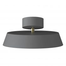 design for the people-plafonnier - kaito 2 dim - métal - gris - led module incl. (2320536010)