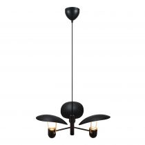 design for the people-suspension - fabiola - métal - noir -  gu10 (2220223003)
