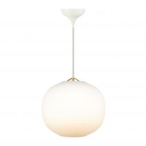 design for the people-suspension - navone 20 - verre - blanc -  e27 (2220433001)
