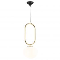 design for the people-suspension - shapes - verre - laiton -  e27 (2120013035)