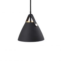 design for the people-suspension - strap 16 - métal - noir -  gu10 (84303003)