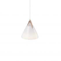 design for the people-suspension - strap 27 - verre - opale -  e27 (84313001)