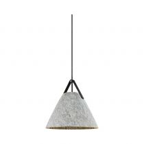 design for the people-suspension - strap 36 - feutre - gris clair - e27 (84343010)