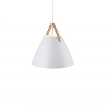 design for the people-suspension - strap 36 - métal - blanc -  e27 (84343001)