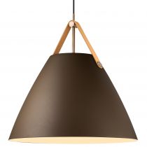 design for the people-suspension - strap 48 - métal - beige -  e27 (84353009)