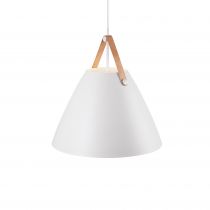 design for the people-suspension - strap 48 - métal - blanc -  e27 (84353001)