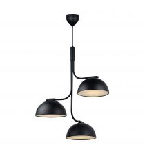 design for the people-suspension - tullio - métal - noir -  e14 (2220033003)