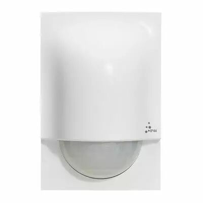D�tecteur de mouvement infrarouge 140� sans fil connect� pour installation with Netatmo port�e 8m IP44 � blanc (064875)
