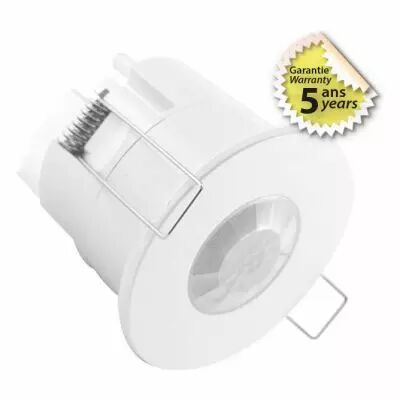detecteur de mouvement ir bbc 600w encastrable 360� ip65 5ans  (754932)