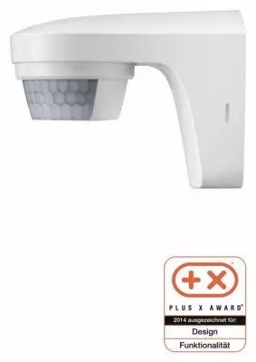 DETECTEUR DE MOUVEMENTS FIXATION MURALE BLANC IP55 180+360� (1010505)