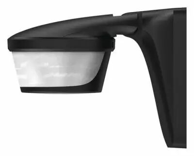 DETECTEUR DE MOUVEMENTS FIXATION MURALE ET PLAFOND NOIR IP55 300� (1019611)
