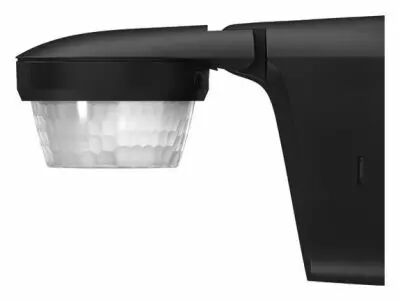 DETECTEUR DE MOUVEMENTS FIXATION MURALE ET PLAFOND NOIR IP55 360� (1010511)