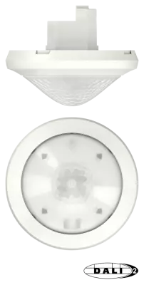 D�tecteur de pr�sence encastr� 360� DALI 2 HCL blanc (2080095)