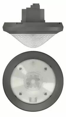DETECTEUR MOUVEMENT ENCASTRE PLAFOND 360� GRIS IP54 KNX 2C (1039601)