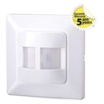 detecteur mural automatique ir 190° 5ans (75497)
