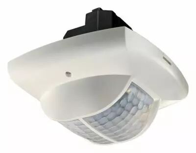 DETECTEUR PRESENCE ENCASTRE PLAFOND 360� SPECIAL COULOIR 2C ALIM 24V BLANC (2014090)