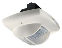 DETECTEUR PRESENCE ENCASTRE PLAFOND 360° SPECIAL COULOIR 2C ALIM 24V BLANC (2014090)