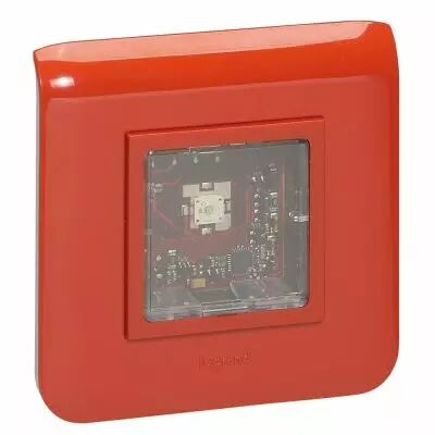 Diffuseur lumineux Mosaic pr alarme incendie - saillie - 2mod - 14 � 16 mA - LED (040596)
