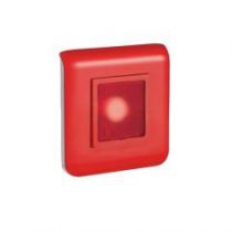 Diffuseur Lumineux Rouge 2 CD Encastré (367300)