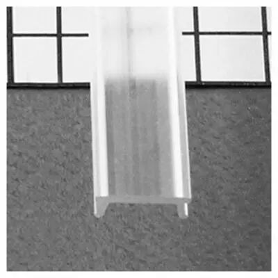diffuseur profile clip 17,6mm transparent 2000mm (9898)