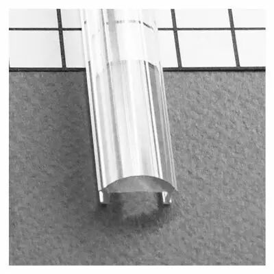 &diffuseur profile lentille 60� 15,4mm transparent 1000mm (9859)
