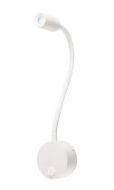 DIO FLEX PLATE, applique intérieure, liseuse, blanc, LED, 1,9W, 4000K, avec interrupteur (1002119)