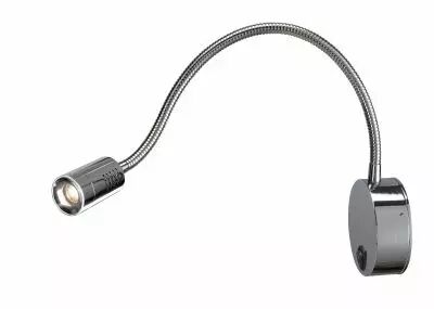 DIO FLEX PLATE, applique int�rieure, liseuse, chrome, LED, 1,9W, 3000K, avec interrupteur (146682)