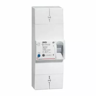 Disj de branchement ERDF - diff�rentiel 500 mA - instantan� - 2P - 45 A