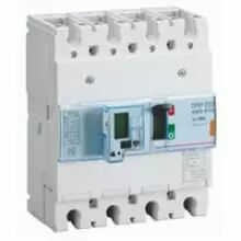Disj puissance DPX� 250 - �lectronique � unit� de mesure - 25 kA - 4P - 100 A (420415)