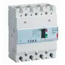 Disj puissance DPX� 250 - magn�to-thermique - 36 kA - 4P - 200 A (420248)