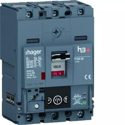 Disj.h3+P160 Ener 3x160A 50kA (HMS160NC)